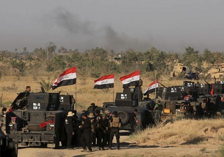 نیروهای عراقی به 3 کیلومتری مرکز فلوجه رسیده‌اند/ پلیس عراق 500 داعشی را بازداشت کرد