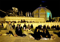 برگزاری مراسم شب‌های قدر در باغ موزه دفاع مقدس همدان