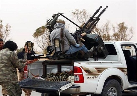 نیروهای دولت لیبی یک محله مهم در سِرت را بازپس گرفتند