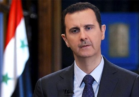 بشار اسد: از کشورم در برابر تروریست‌ها دفاع می‌کنم