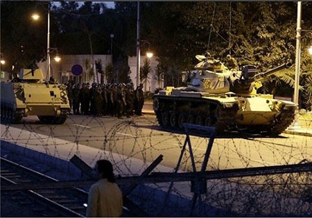 15 درصد از ادوات نظامی ترکیه در کودتا استفاده شد