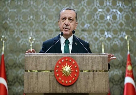 اردوغان: هدف از عملیات نظامی در سوریه پایان دادن به مشکلات مرزی است