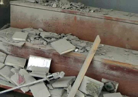 جنگنده‌های سعودی‌ یک مسجد دیگر در یمن را ویران کردند