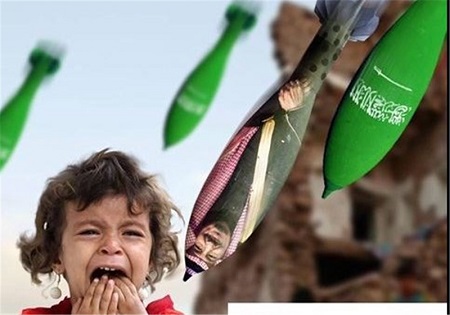 اشک تمساح عربستان و آمریکا برای یمن