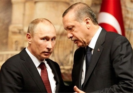 پوتین: مخالف هر نوع کودتا هستیم/ اردوغان: روابط ترکیه و روسیه وارد فضای مثبتی شده‌است