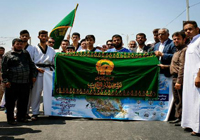 کاروان دوندگان جاده ولایت وارد خراسان رضوی شد