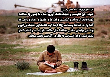 فوتوتیتر/ ما به مشاهده شهدا عادت کردهایم