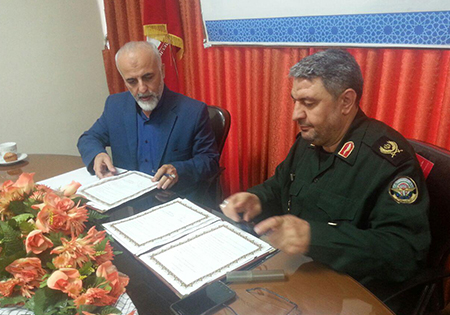 امضای تفاهمنامه همکاری بین مدیران کل حفظ آثار و صدا و سیمای خراسان رضوی