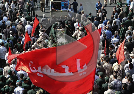 فیلم/ مراسم تشییع پیکر سردار شهید احمد غلامی
