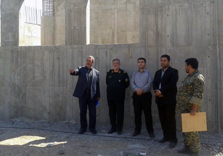 معاون بازرسی بنیاد حفظ آثار از مرکز فرهنگی دفاع مقدس استان اردبیل بازدید کرد