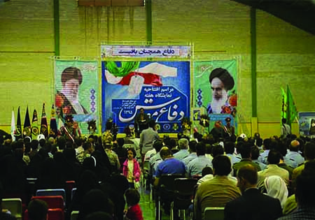 تصاویر / افتتاح نمایشگاه فرهنگی رزمی هفته دفاع مقدس در تبریز(1)