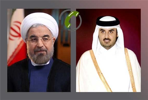 الرئيس الايراني يوجّه رسالة إلى أمير قطرب