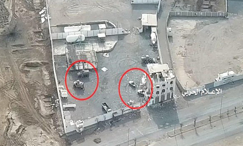 القوة الصاروخية اليمنية وسلاح الجو المسير يستهدفان معسكرا سعوديا في نجران