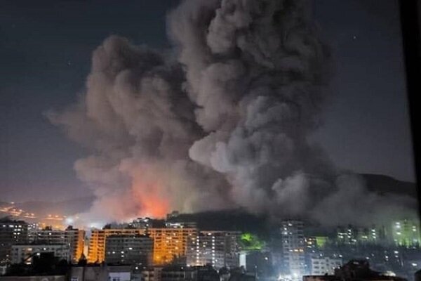 انفجارات عنيفة في ريف طرطوس الشرقي من جراء غارات شنّها الاحتلال الإسرائيلي