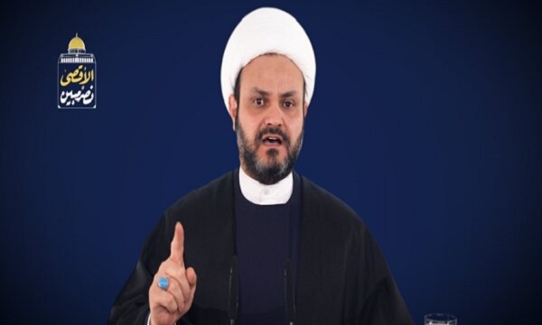 الكعبي: نحيي السيد القائد الخامنئي الذي وقف بكل شموخ وثبات قائدا لمحور الخير