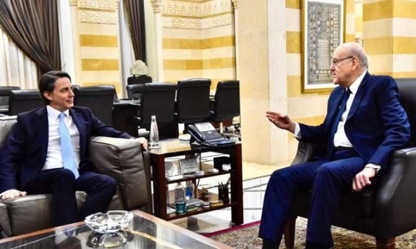 رئيس حكومة لبنان لـ هوكستين: الحديث عن نية