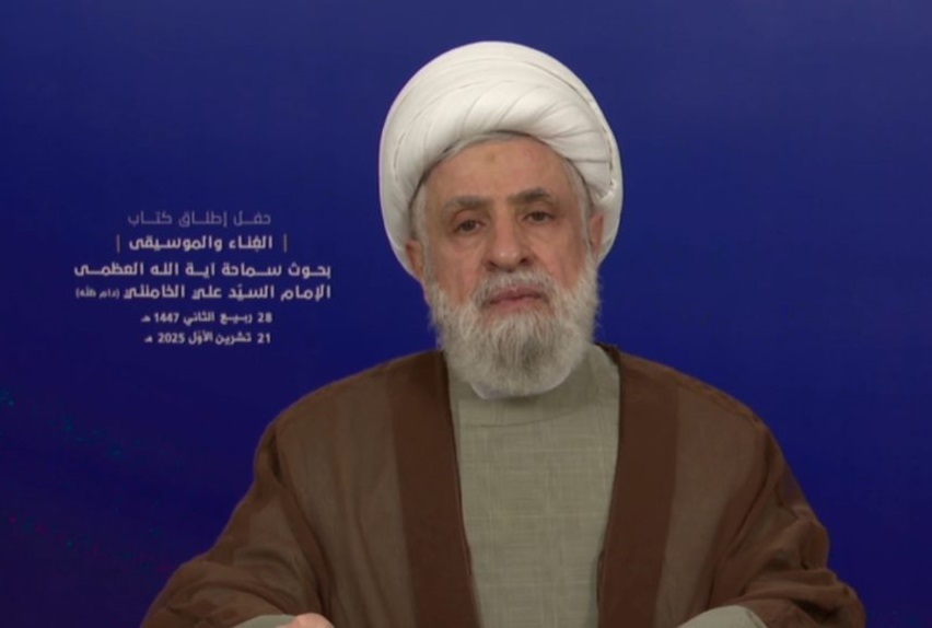الشيخ نعيم قاسم: استقرار لبنان يتحقق بكف يد “إسرائيل” وهل أصبح لبنان سجنًا لمواطنيه بإدارة أمريكية؟