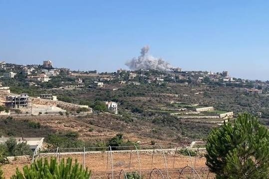 الاحتلال يستهدف بلدة حولا جنوبي لبنان أربع مرات بمُحلّقة من نوع
