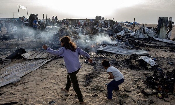 استشهاد 3 فلسطينيين إثر قصف الصهيوني بمدينة رفح جنوبي غزة