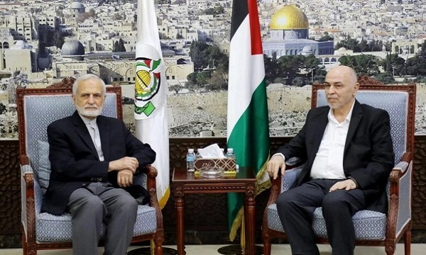 درويش يلتقي خرازي في الدوحة: لن نتنازل عن حقنا في فلسطين