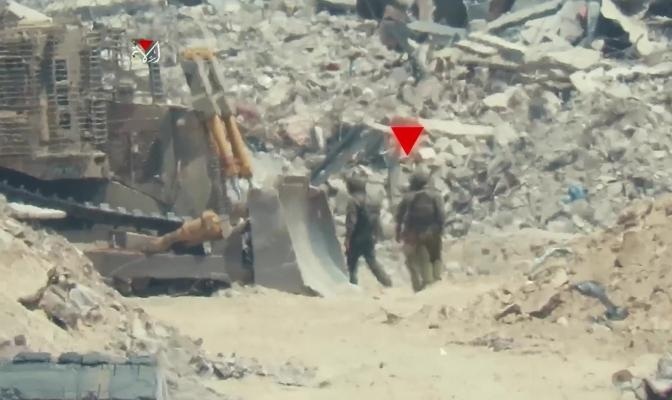 القسام تبث مشاهد من قنص واستهداف جنود الاحتلال شرقي غزة