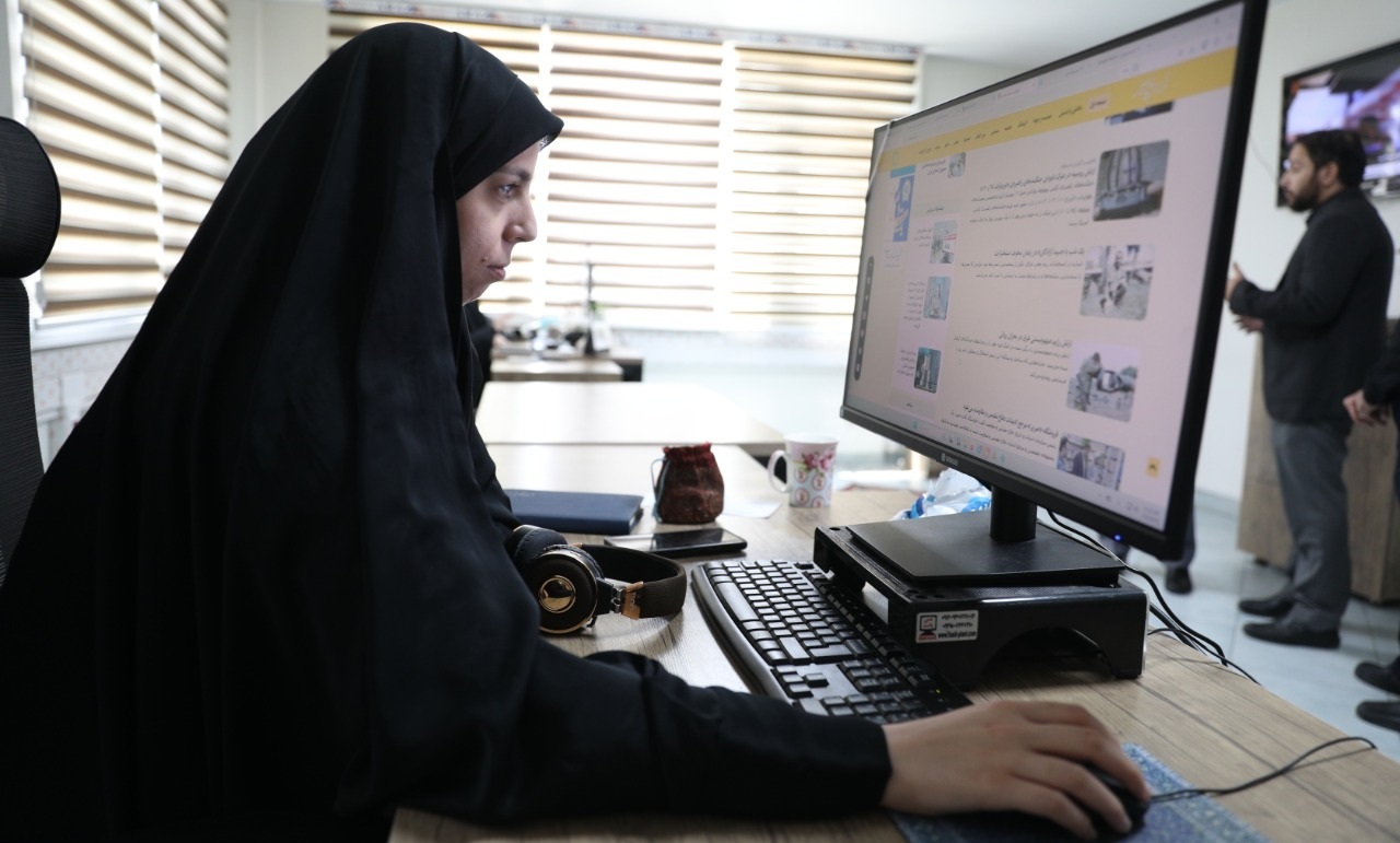 استشهاد مراسلة وکالة الدفاع المقدس للأنباء عقب مجزرة الکيان الصهيوني