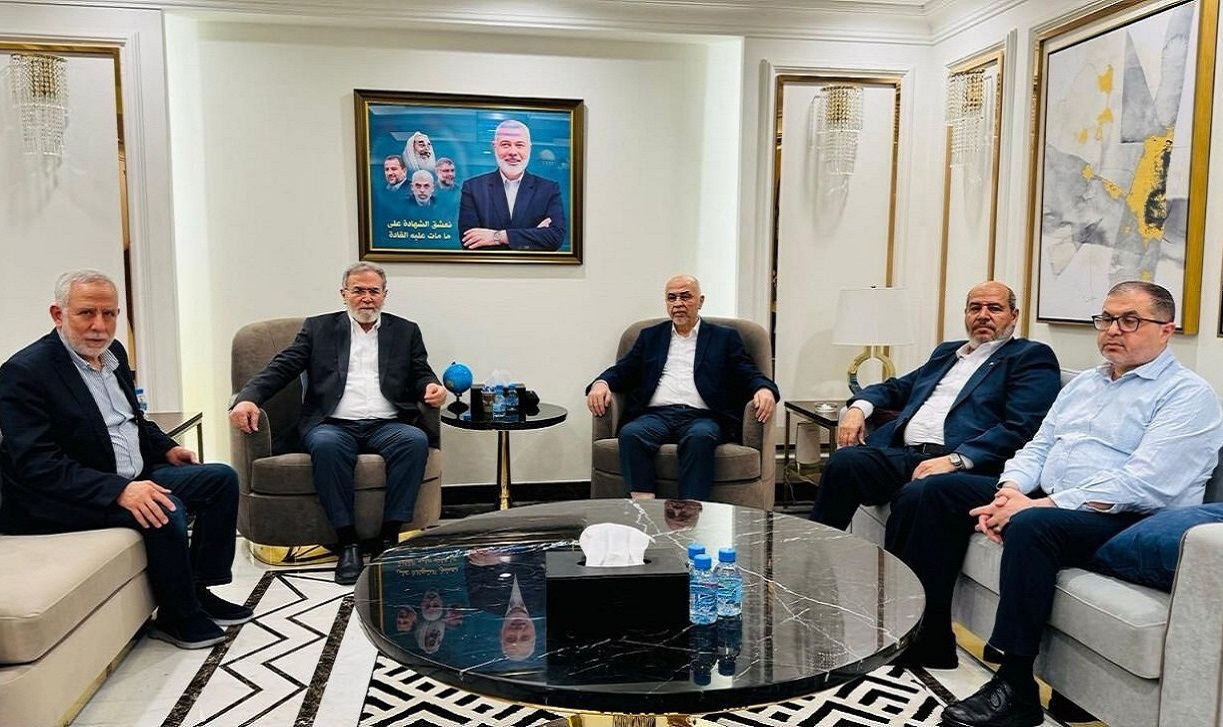 حماس والجهاد تناقشان أوضاع غزة والتهدئة