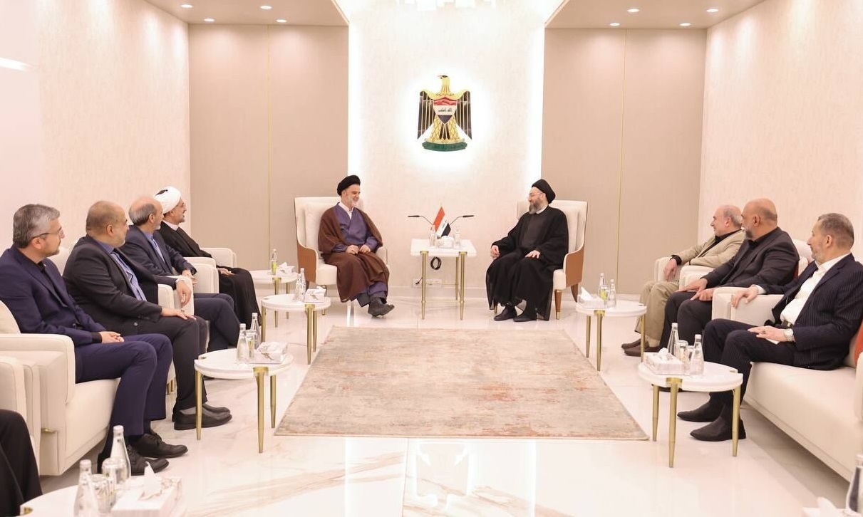 السيد عمار الحكيم يشيد بصمود الشعب الإيراني في مواجهة عدوان الکیان الصهيوني