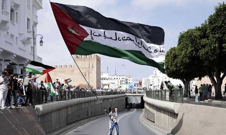 مطالبون بفتح معابر المساعدات: مغاربة يحتجون أمام السفارة المصرية بالرباط