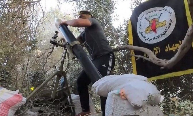سرايا القدس تقصف مقر قيادة للاحتلال بحي الزيتون بقذائف الهاون