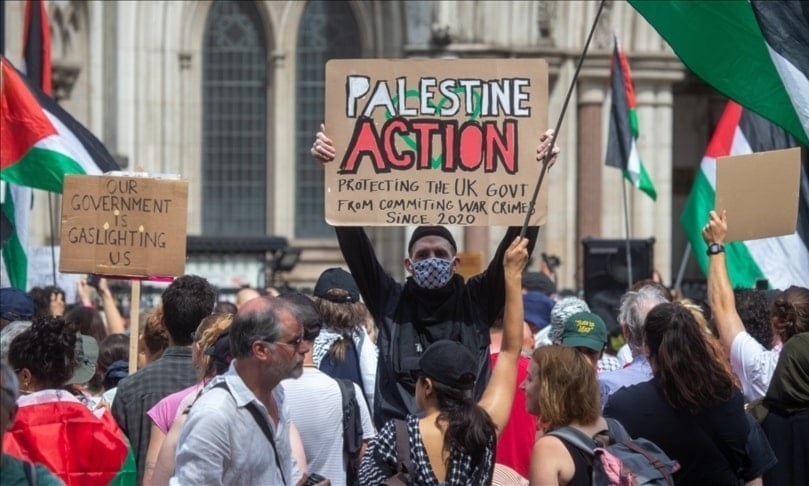 شرطة لندن: أكثر من 425 معتقلاً في احتجاجات مؤيدة للفلسطينيين