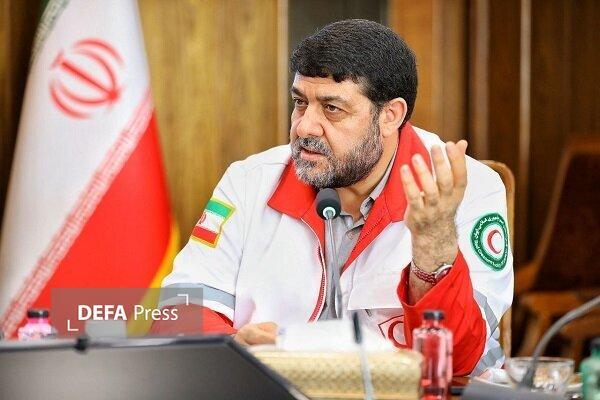الهلال الاحمر الايراني: تضرر نحو 55 الف وحدة سكنية و 236 مركزا طبيا و 120 مدرسة جراء العدوان الاميركي الصهيوني