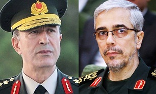 The head of the Turkish Army headquarters met with Major General Bagheri