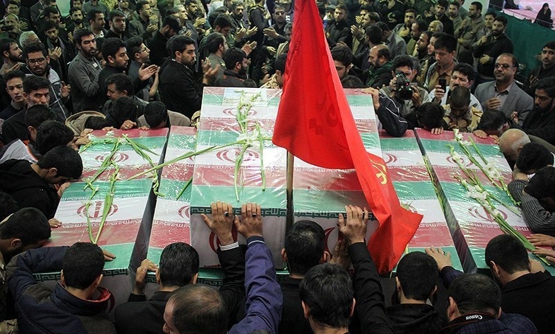 Bodies of Iranian Martyrs Repatriated from Iraq