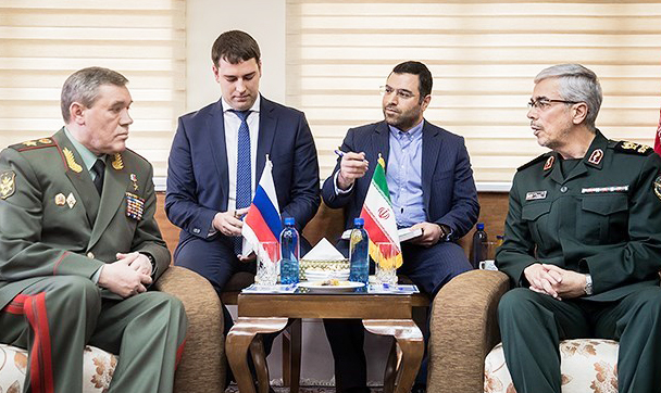 Major General Bagheri met with the head of the Russian army headquarters