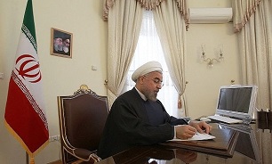Pres. Rouhani felicitates Romania on National Day