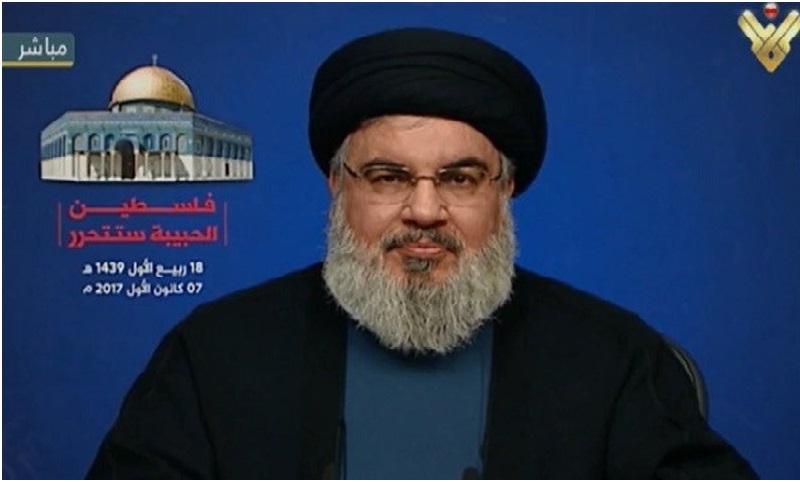 Hezbollah Chief Dismisses US Decision on Quds as 