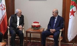 Zarif meets with Algerian PM