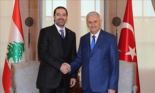 Turkish PM welcomes Lebanese PM in Ankara