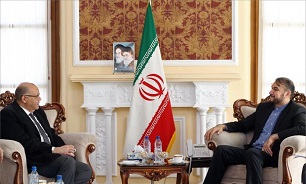 Iran urges support to Palestine in meeting with Egyptian envoy