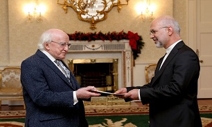 Iran ambassador submits credential to Irish president