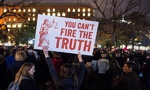 Hundreds of US Citizens Protest Attorney General Firing near White House