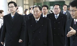 North Korean High-Level Delegation Arrives in South Korea for Olympic Closing Ceremony