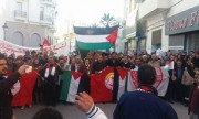 Tunisians demonstrate in solidarity with Palestine
