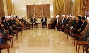 Syria’s President Highlights Role of Clerics in War on Takfirism