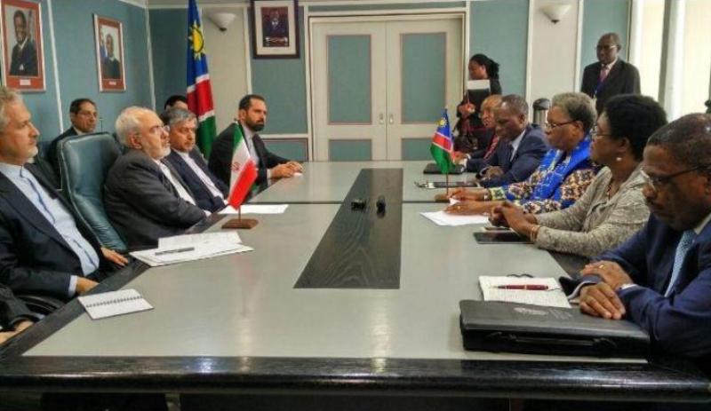 Iran FM urges enhanced banking, private sector ties with Namibia