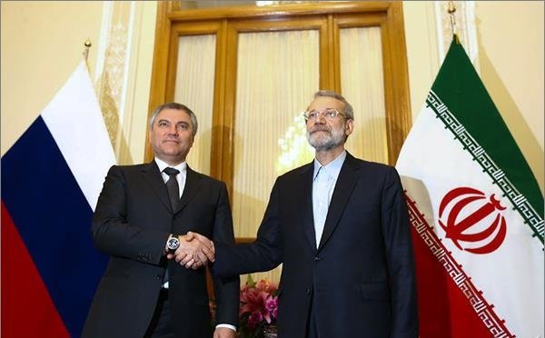 Duma Chairman, Iranian parliament Speaker meet in Tehran