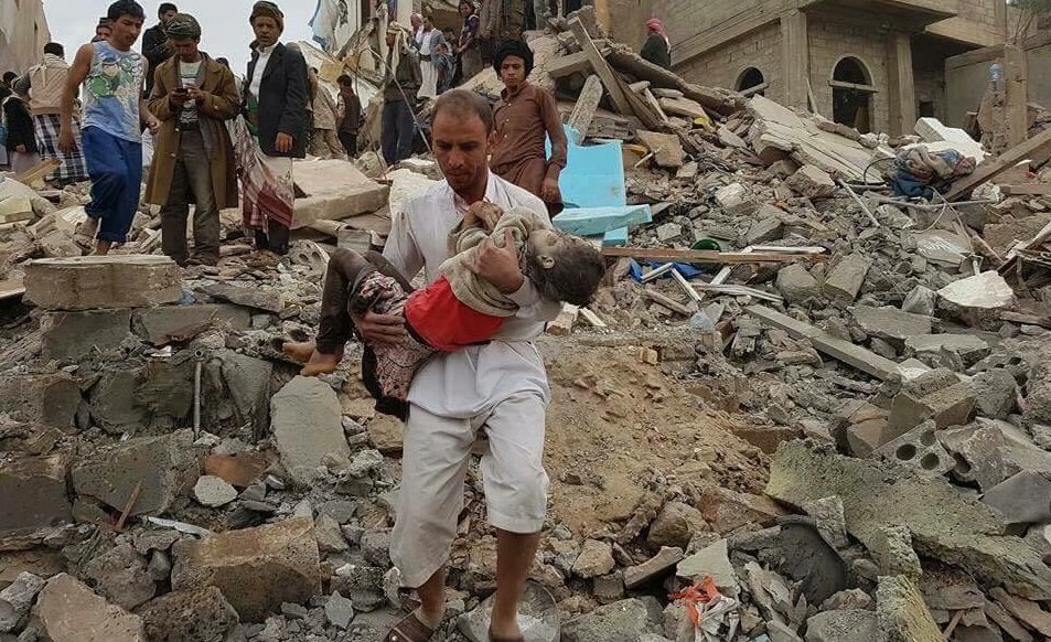 Yemeni woman, 4 children killed in Saudi air raid