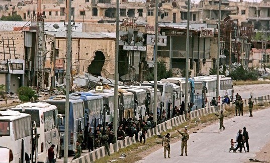 Third Group of Terrorists, Family Members to Leave Homs, Hama Provinces Soon