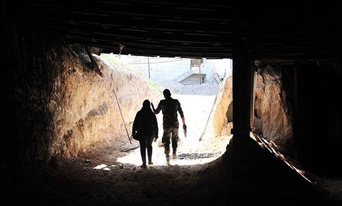 Syrian Army Discovers Terrorists' Tunnel Network in Southern Damascus